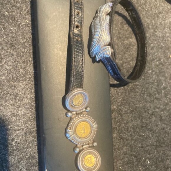 Brighten Company 1995' Vintage Silver Charms and Leather bracelets - Picture 4 of 4